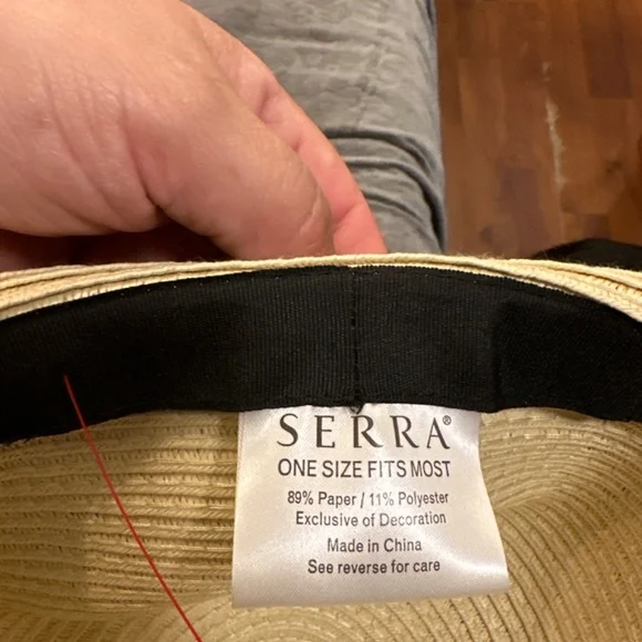 Rose all day Panama hat by Serra - Picture 5 of 5